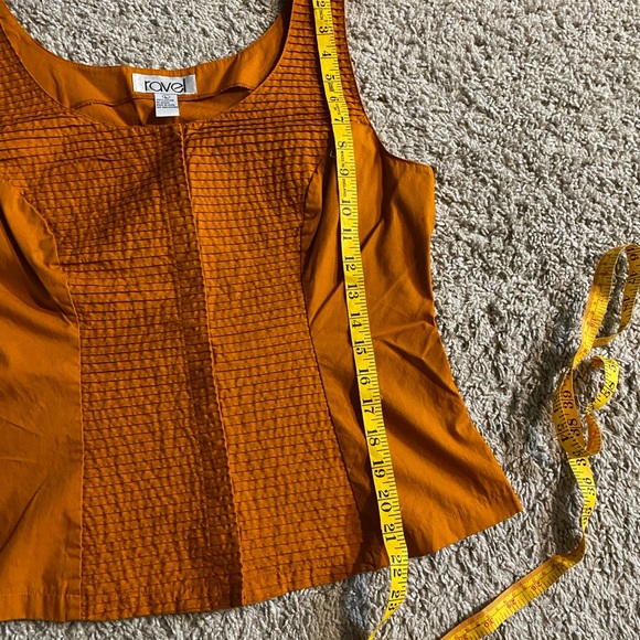 Ravel sleeveless fitted cotton top - Picture 3 of 5